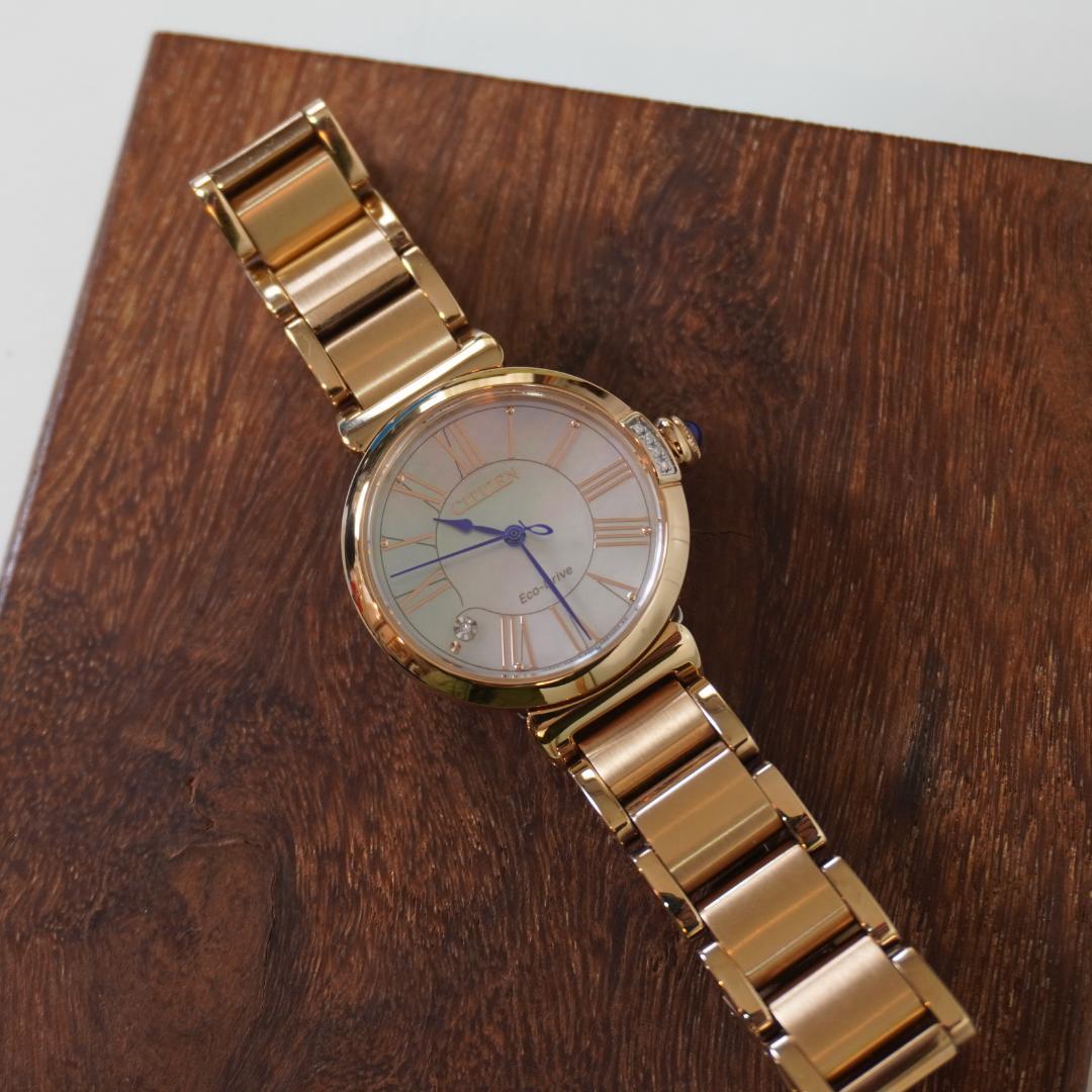 ◆◇CITIZEN◇◆ シチズン　ダイヤ　 エコドライブ