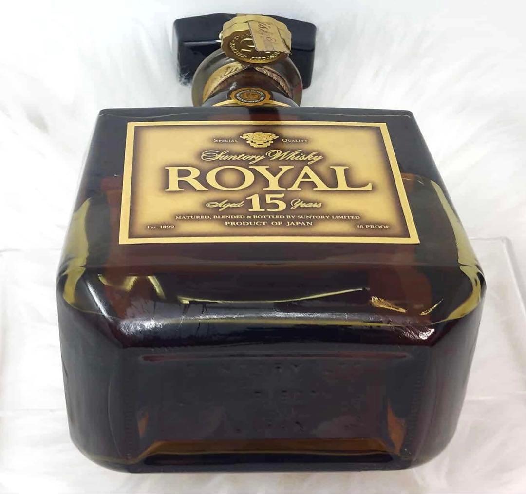 【古酒】サントリーウイスキー ローヤル15年 ゴールドラベル