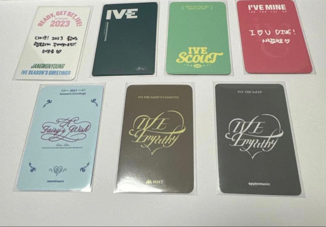 ive ウォニョン　トレカまとめ売り