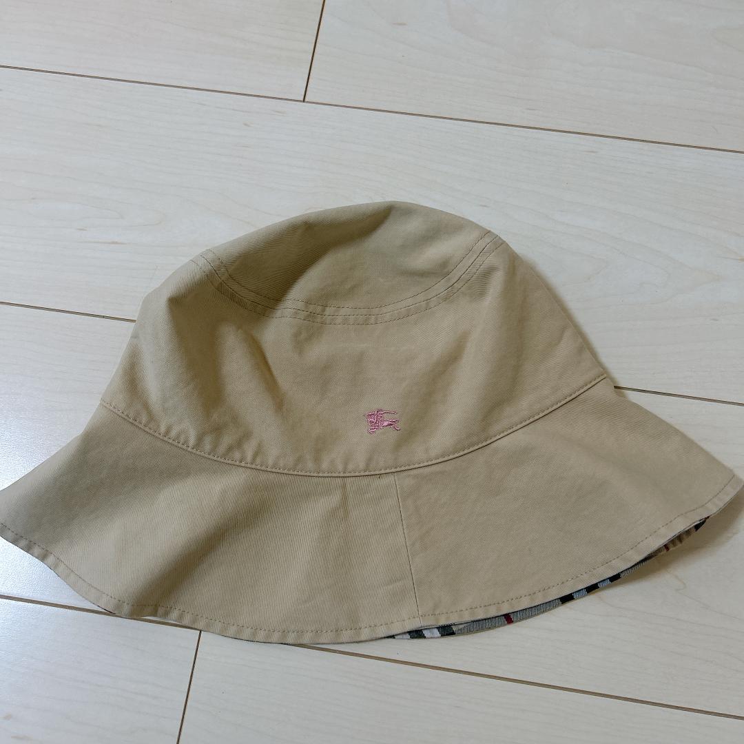 BURBERRY バーバリー リバーシブル 帽子 レディース ノバチェック