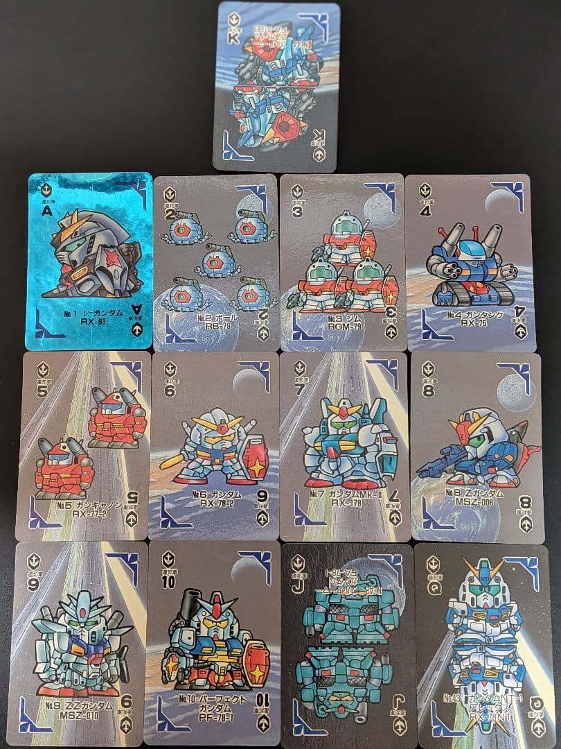 ＳＤガンダムトランプ(バンプレスト)トランプコンプセット