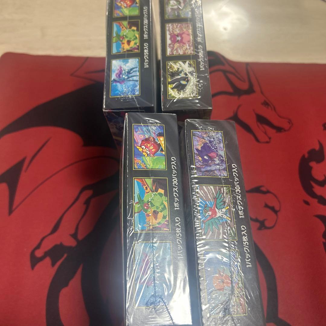 ポケカ インフェルノX 2BOX＋ムニキスゼロ2BOX シュリンク付き