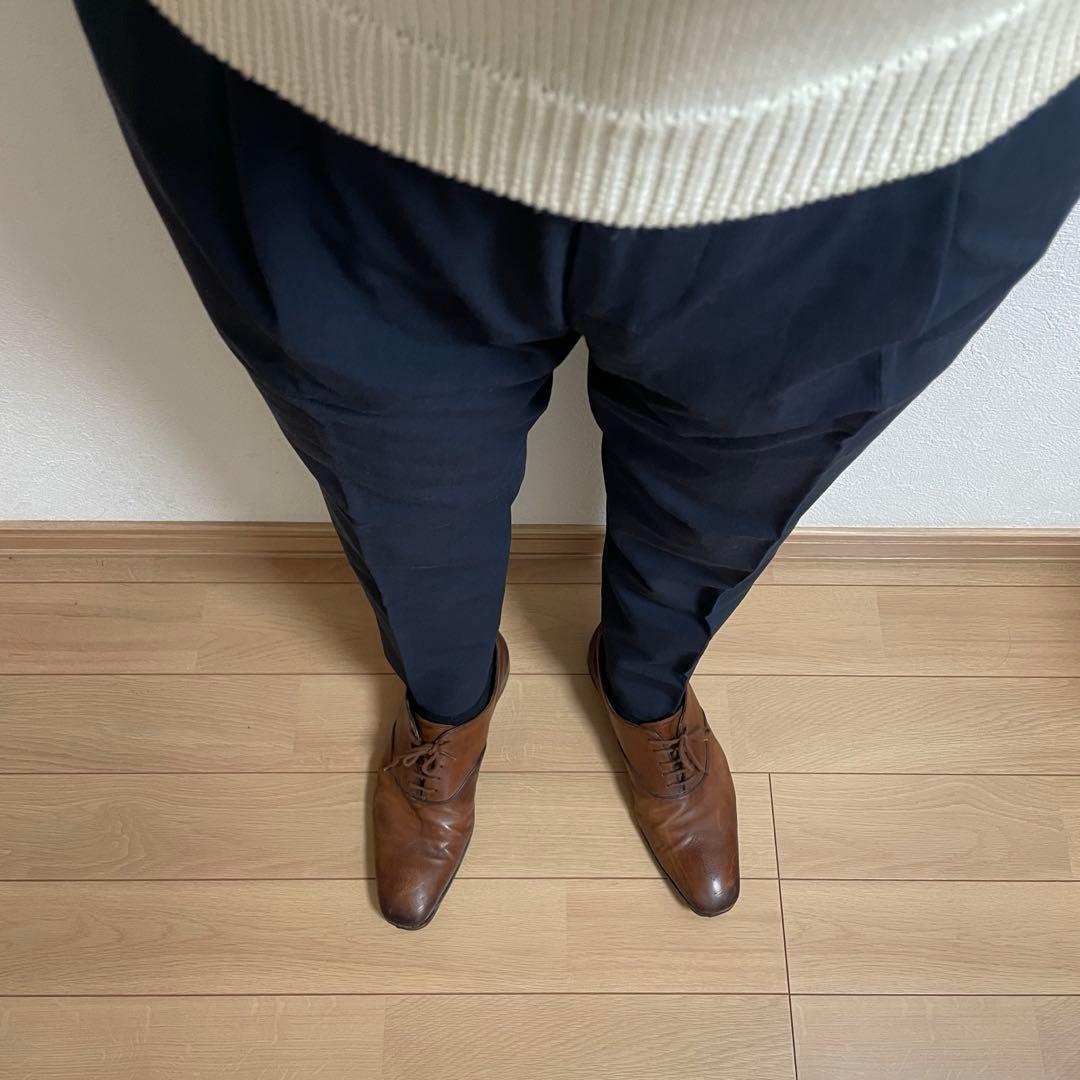 美品 ベルウィッチ 春夏 スラックス ウォッシャブル トラベラー