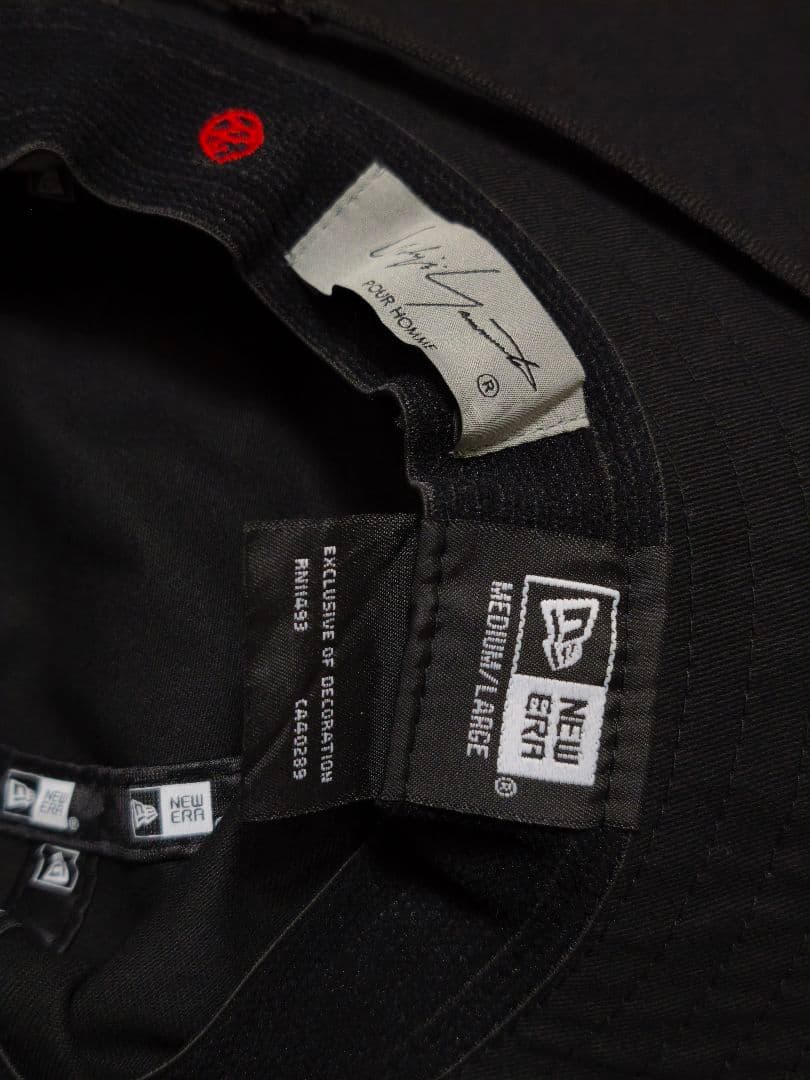 Yohji Yamamoto × New Era BRIM HAT 袋付き