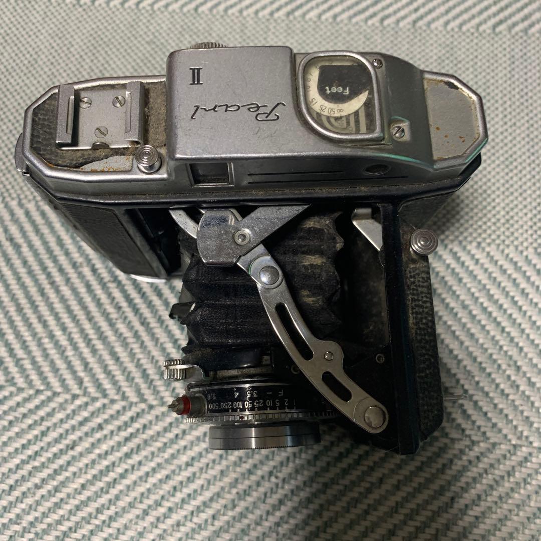 コニカ　Pearl Ⅱ マスダ光機製　マスミーⅢ 蛇腹カメラ　ジャンク品