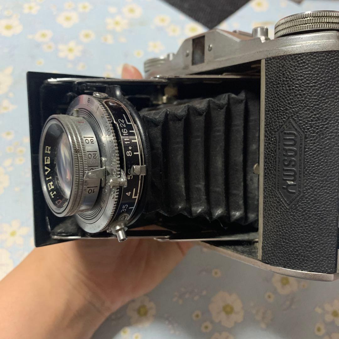 コニカ　Pearl Ⅱ マスダ光機製　マスミーⅢ 蛇腹カメラ　ジャンク品