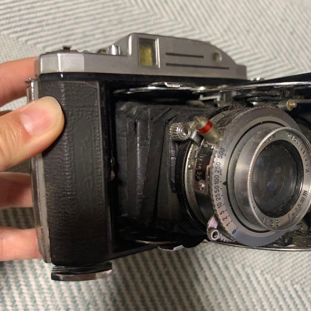 コニカ　Pearl Ⅱ マスダ光機製　マスミーⅢ 蛇腹カメラ　ジャンク品
