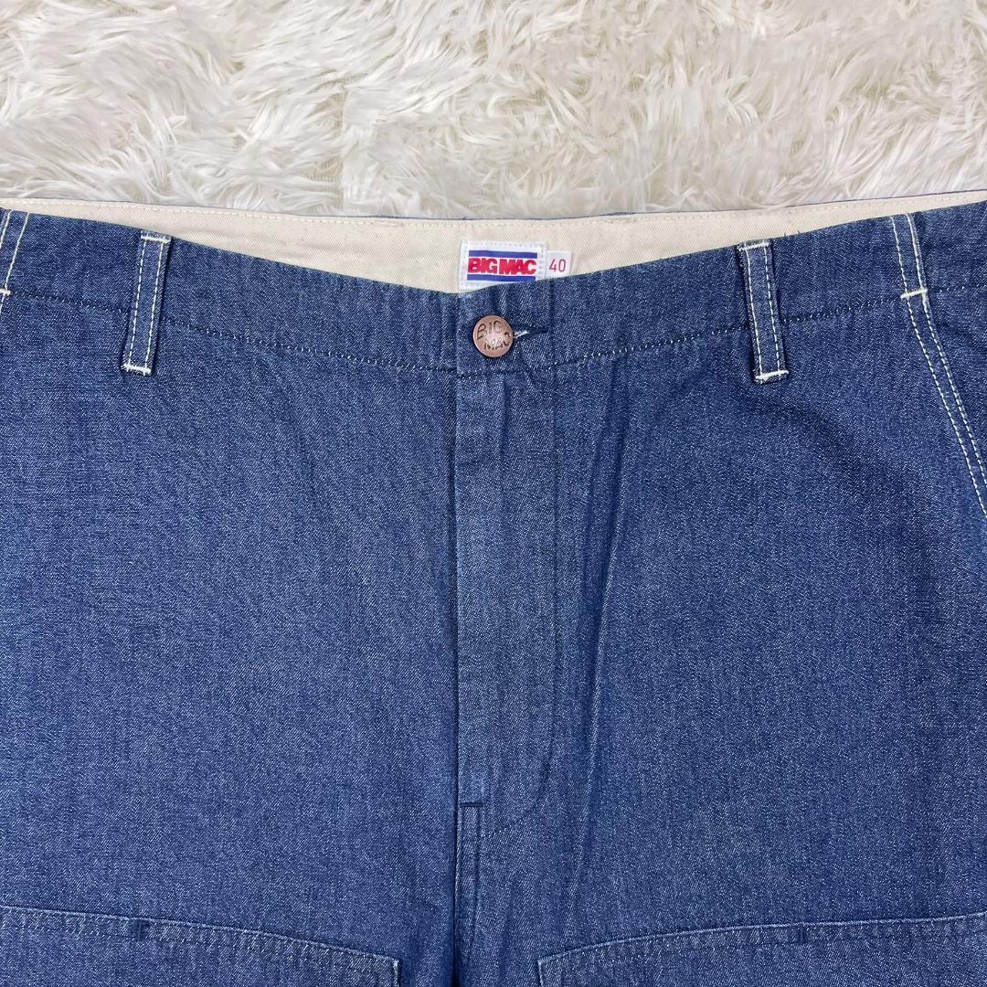 新品未使用★ビッグマック／BIG MAC ダブルニー ペインター デニム 40