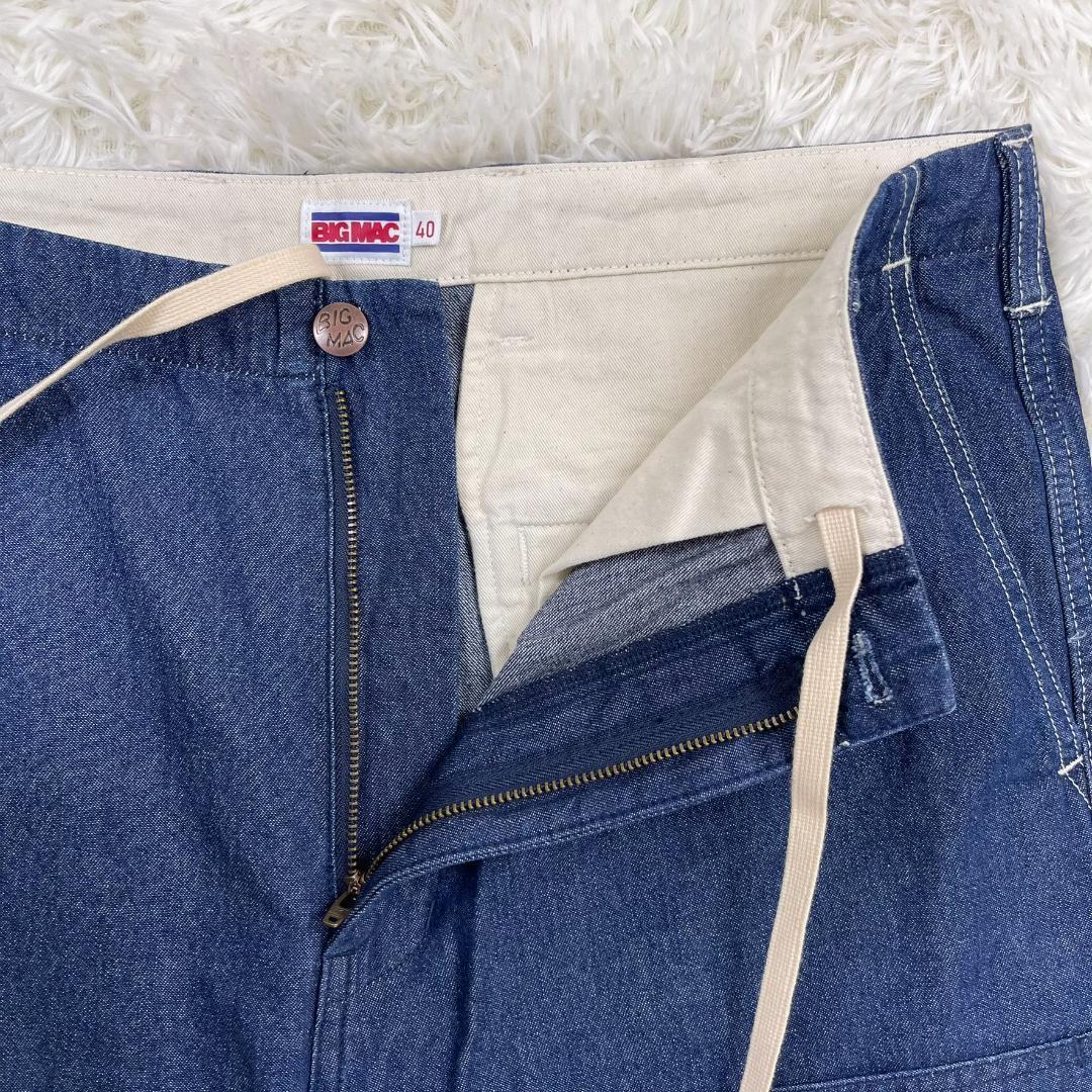 新品未使用★ビッグマック／BIG MAC ダブルニー ペインター デニム 40