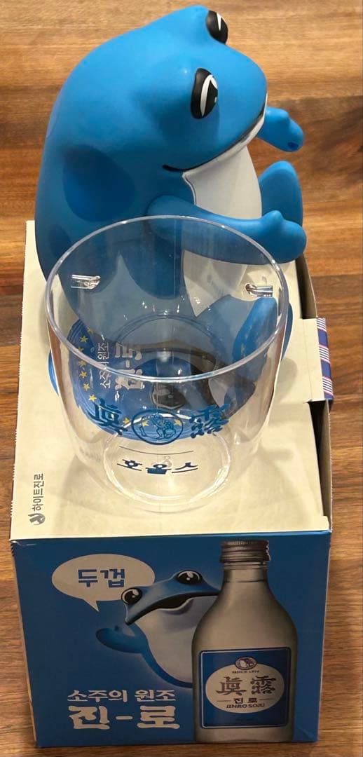 眞露 カエル フィギュア ジンロ トゥッコビ JINRO フィギュア