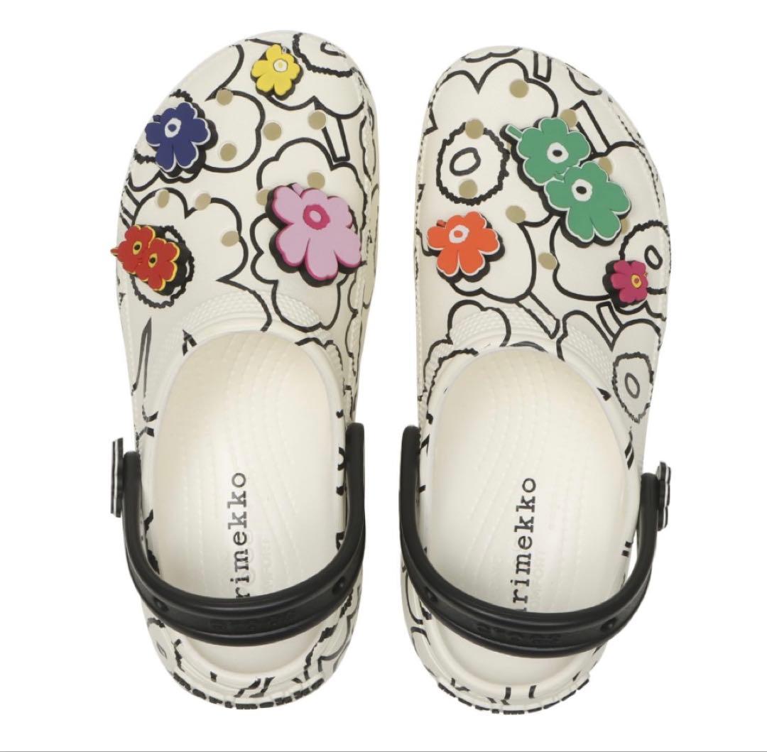 マリメッコxクロックス クラシック プラットフォームクロッグ