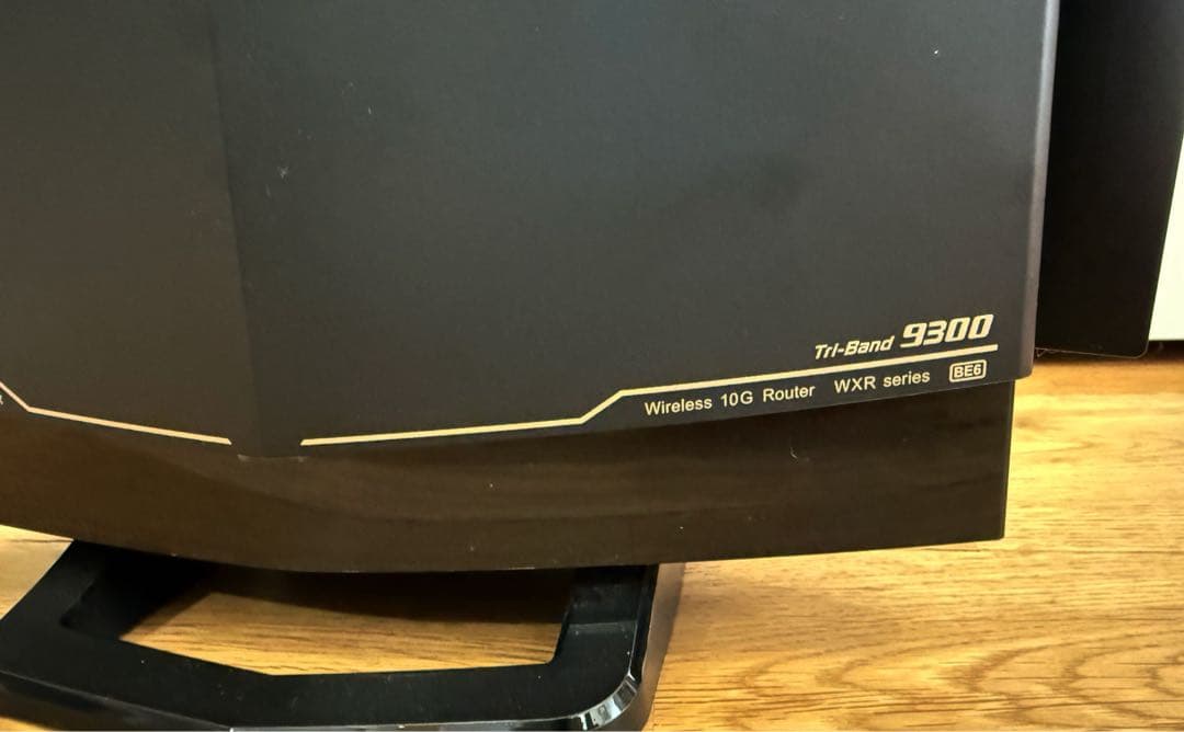 BUFFALO Wi-Fi 7 無線LANルーター　WXR9300BE6P/N