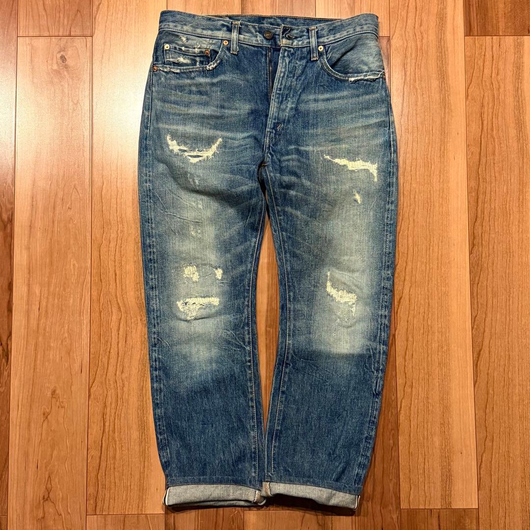 【フルリペア！】LEVI‘S 505 LVC1967 W32【鬼ヒゲ！ハチノス】