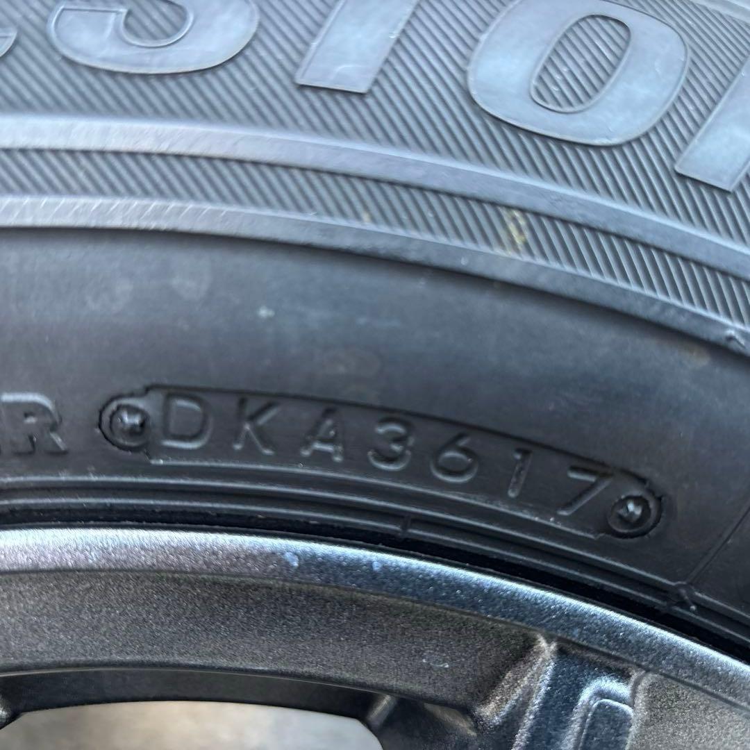 (1/2)スタッドレスタイヤ アルミホイールセット 2本分