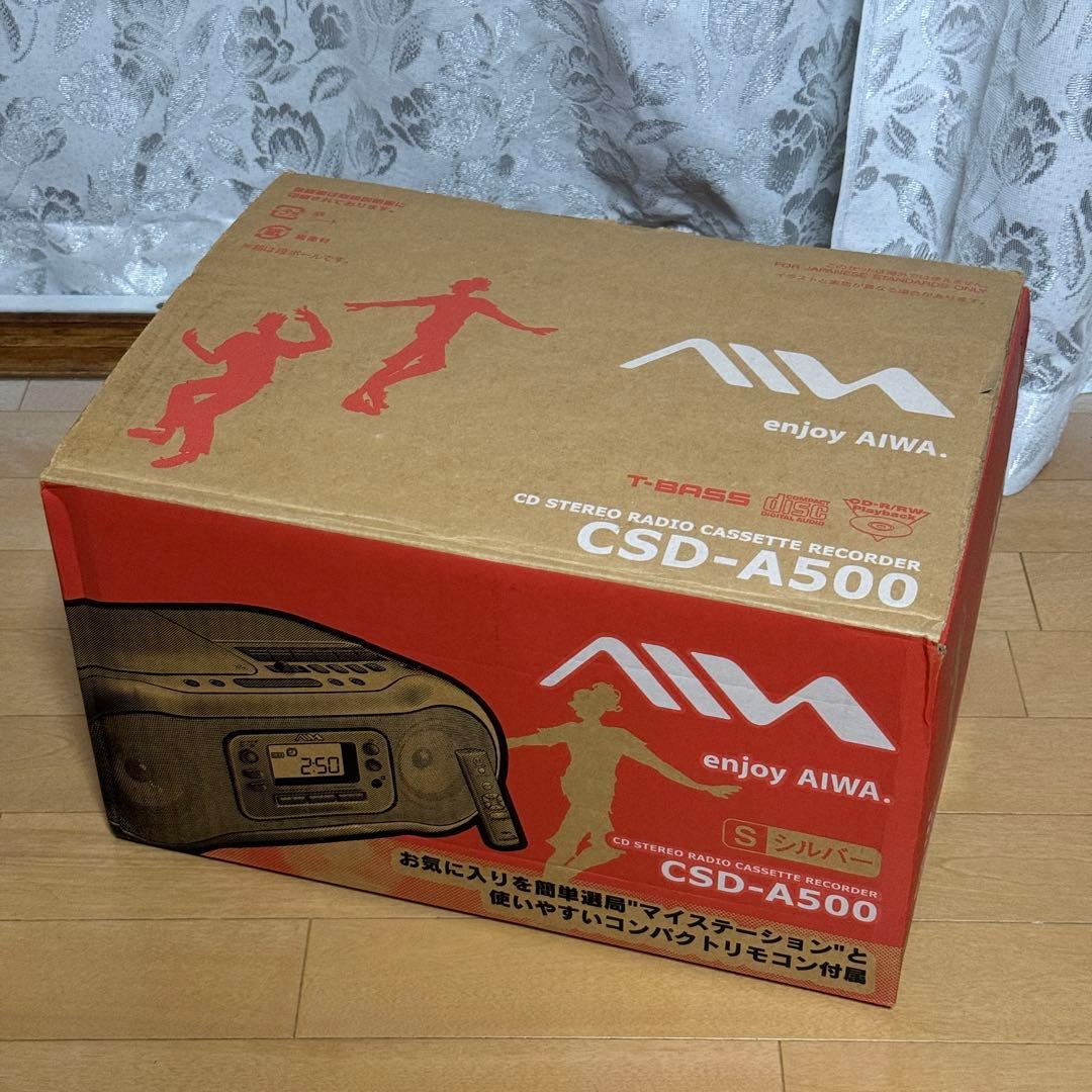 [新品]CSD-A500 SONY製CDラジカセ AIWAブランド