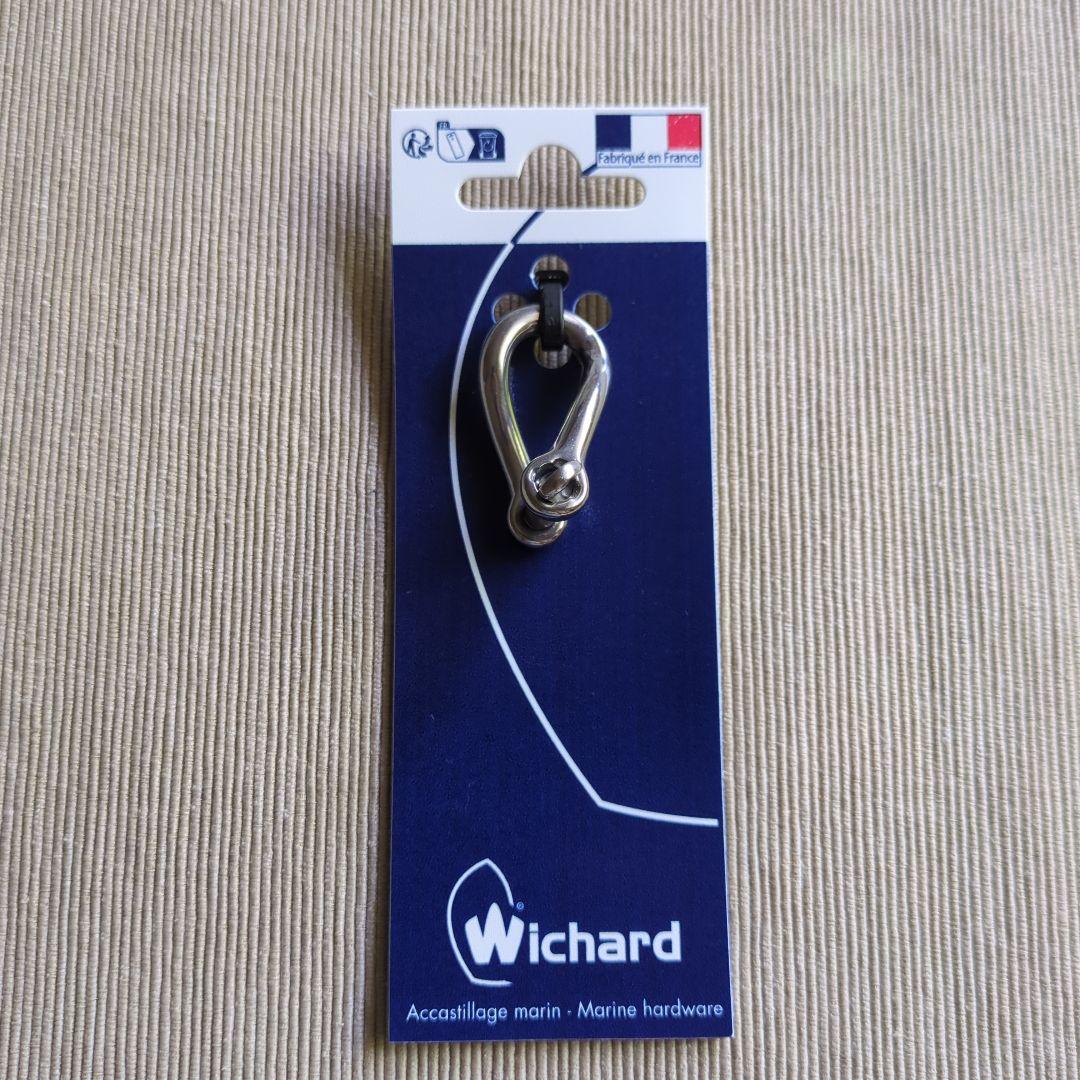 WICHARD ステンレス スイブル・スナップシャックル キーホルダー