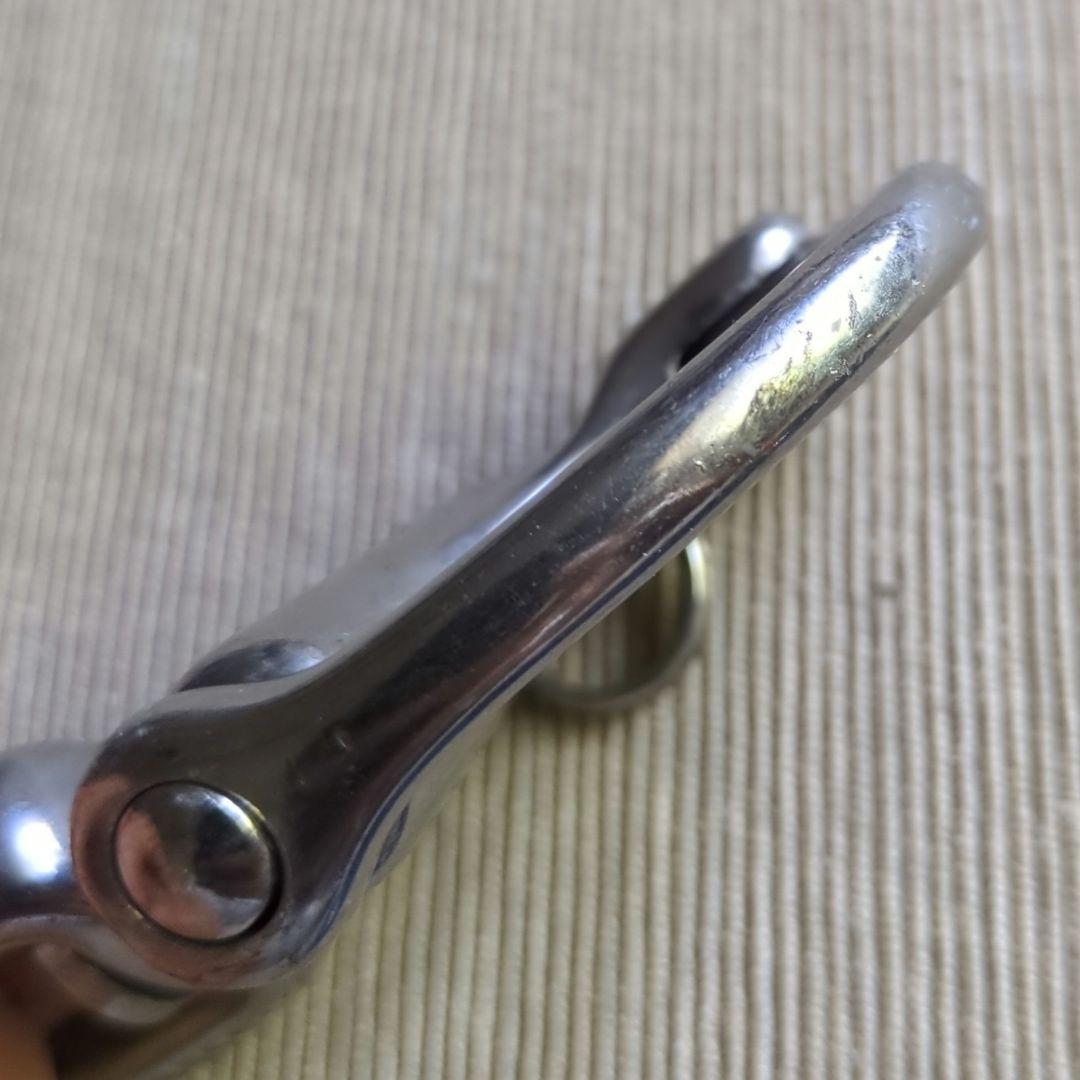 WICHARD ステンレス スイブル・スナップシャックル キーホルダー