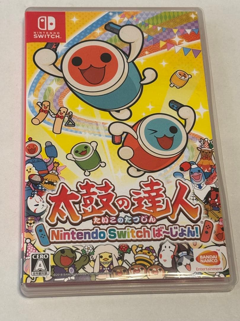太鼓の達人 for Nintendo Switch ソフト太鼓とバチセット