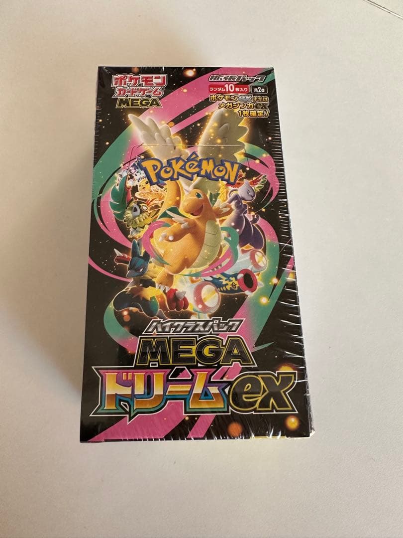 【*2様 ポケモンカード　メガドリームex シュリンク付きBOX
