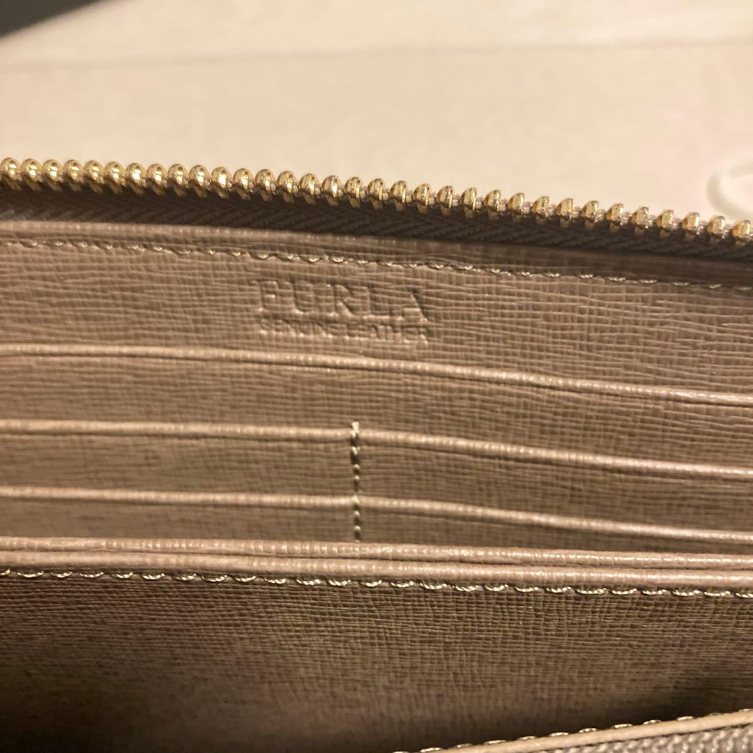 値下げ不可 FURLA フルラ BABYLON XL ZIP AROUND