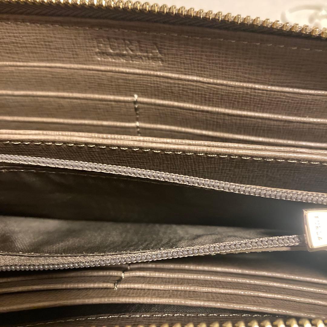 値下げ不可 FURLA フルラ BABYLON XL ZIP AROUND