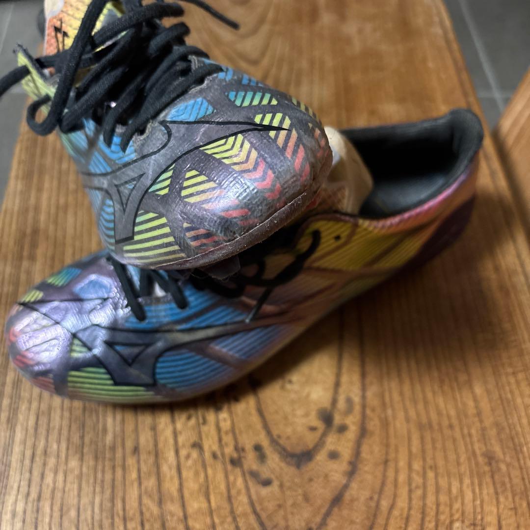 Mizuno サッカーシューズ スパイク レインボー限定色