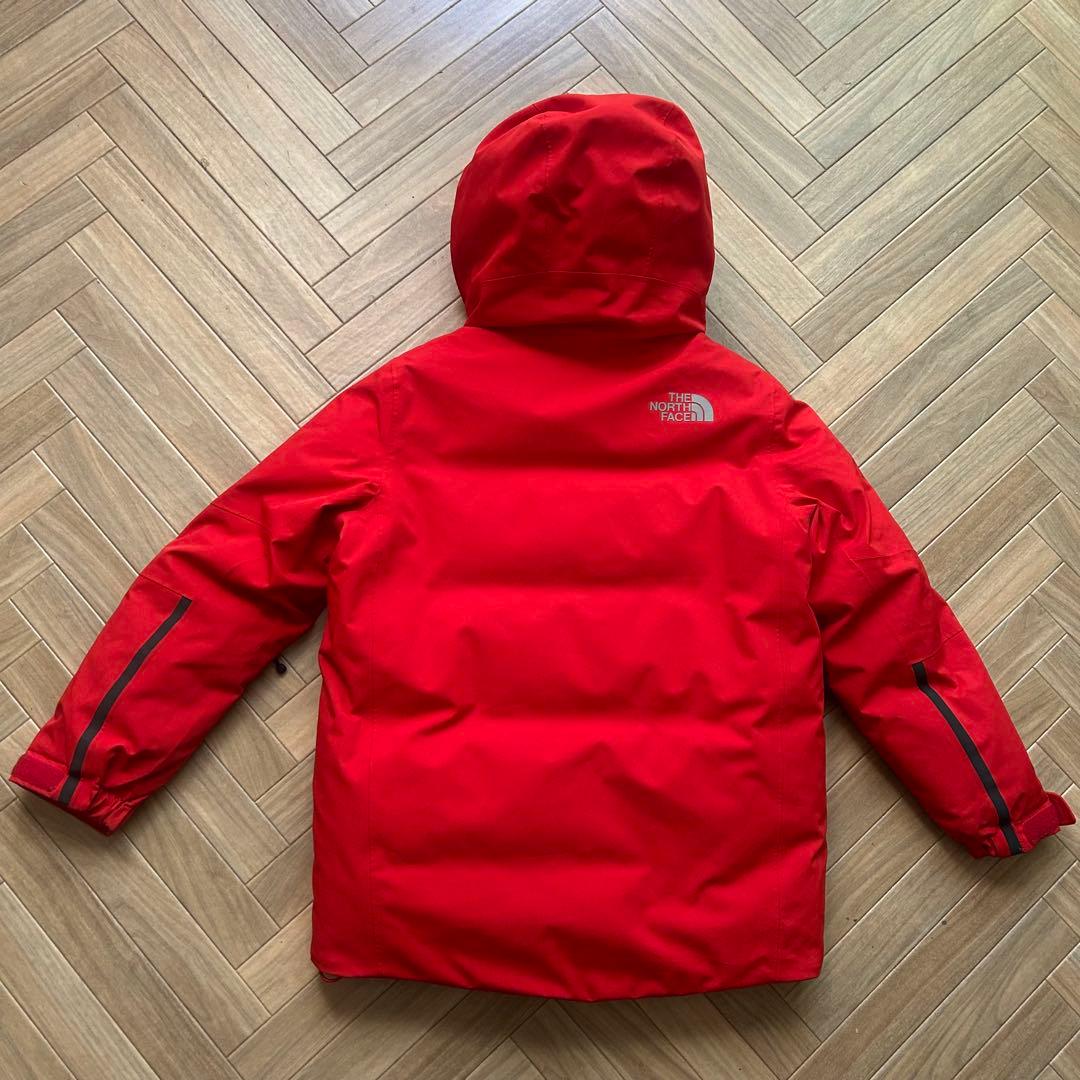 【希少】　ザノースフェイス 　ダウン　スキーウェア　キッズ　120 レッド