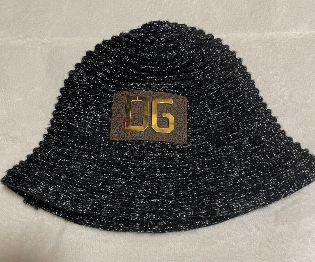 DOLCE&GABBANA ドルチェ&ガッバーナ ハット　ラメ　レオパード