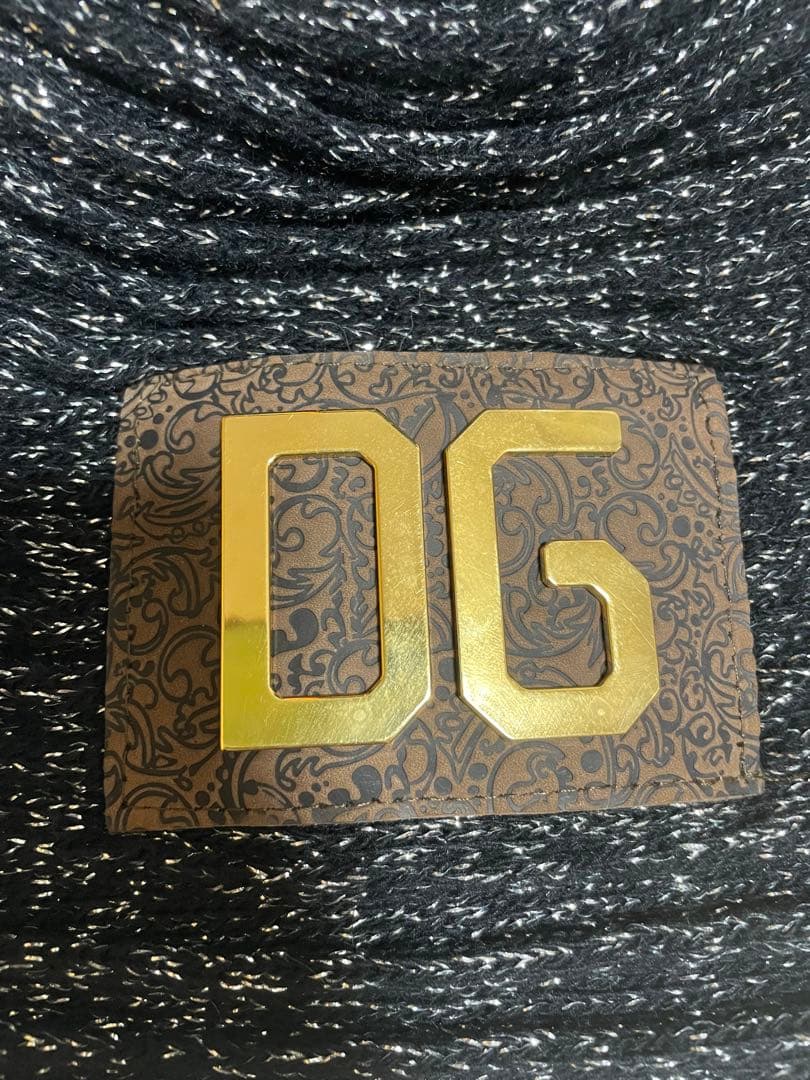 DOLCE&GABBANA ドルチェ&ガッバーナ ハット　ラメ　レオパード