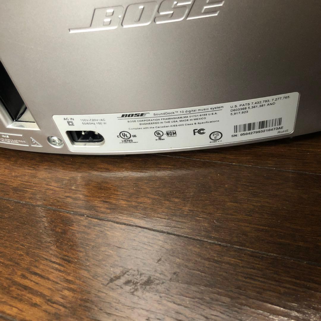 箱付き　Bose SoundDock 10 ワイヤレススピーカー