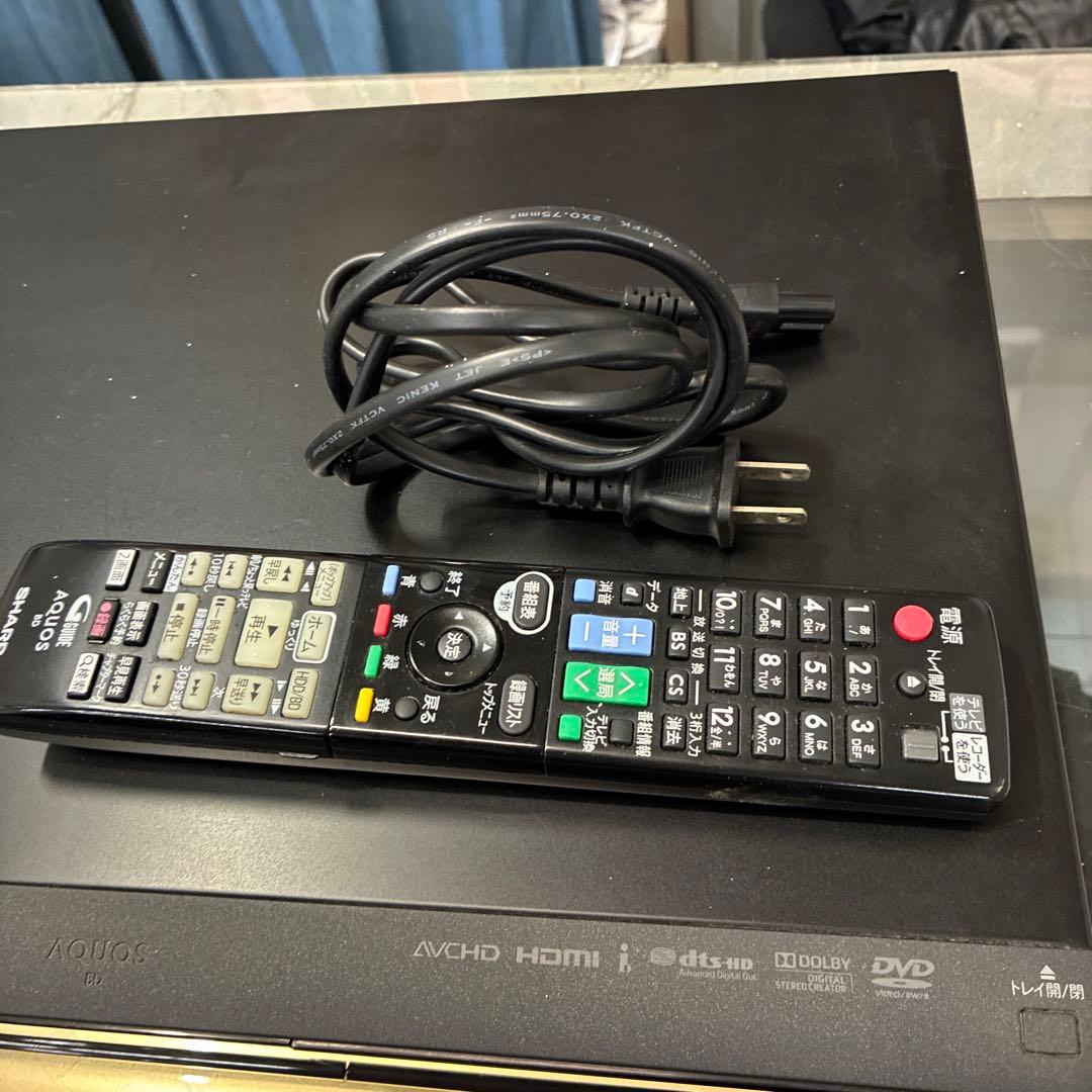 シャープ　09年ブルーレイレコーダー320GB BD-HDS43 整理番号A7