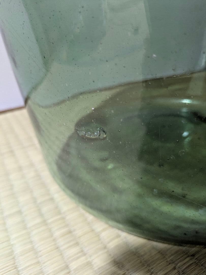 デミジョンボトル　アンティーク　花瓶　フラワーベース