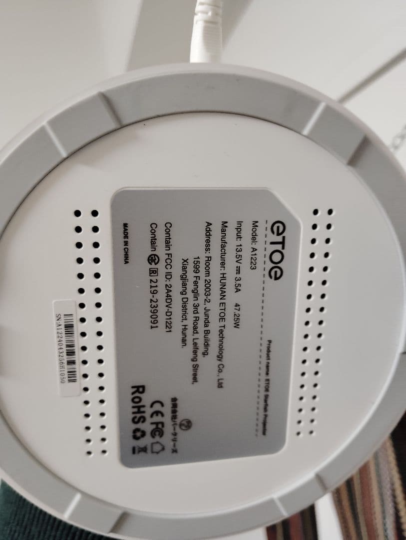 Google TV搭載・Netflix公式ライセンス】ETOE プロジェクター