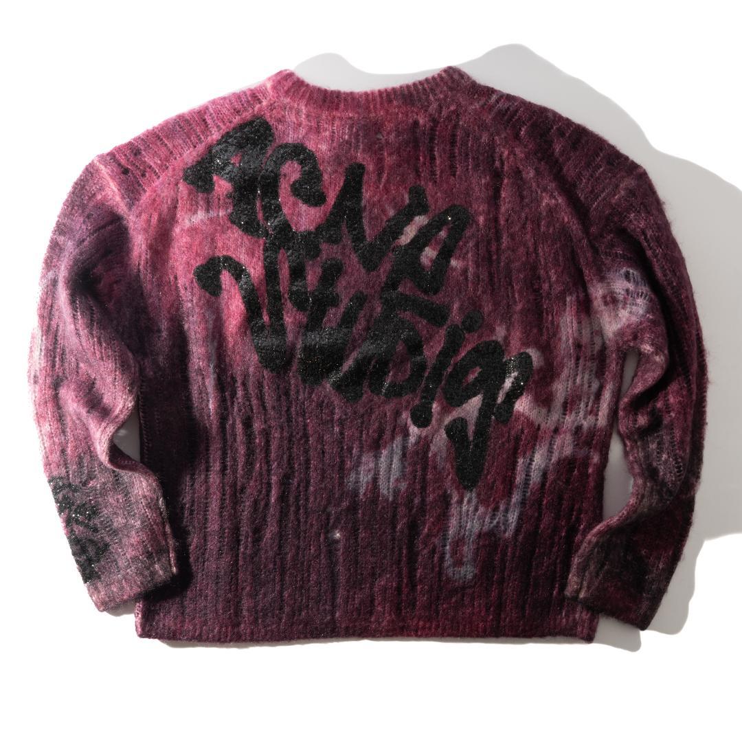 新品 Acne Studios ダメージ加工 ニットセーター