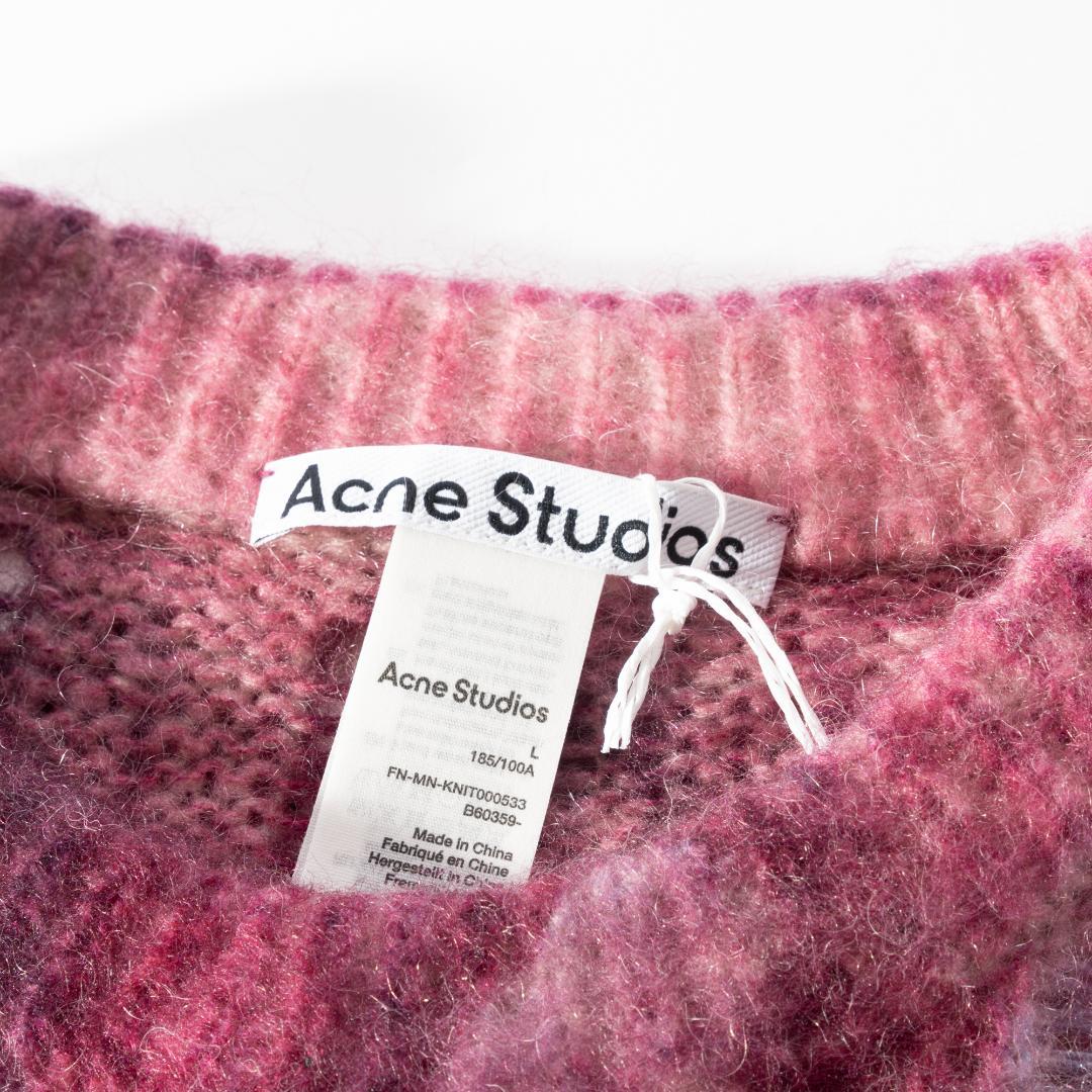 新品 Acne Studios ダメージ加工 ニットセーター