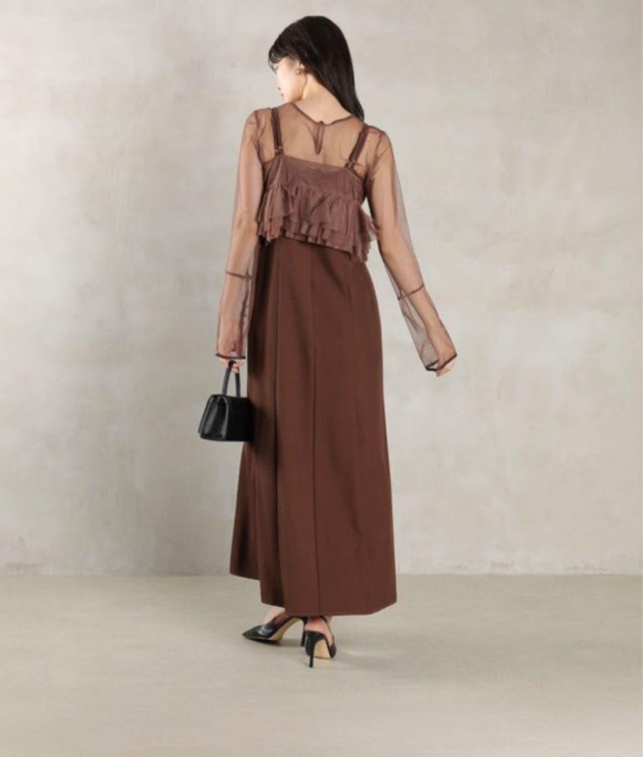 最終値下げ【美品】エンブロイダリーレース チュール