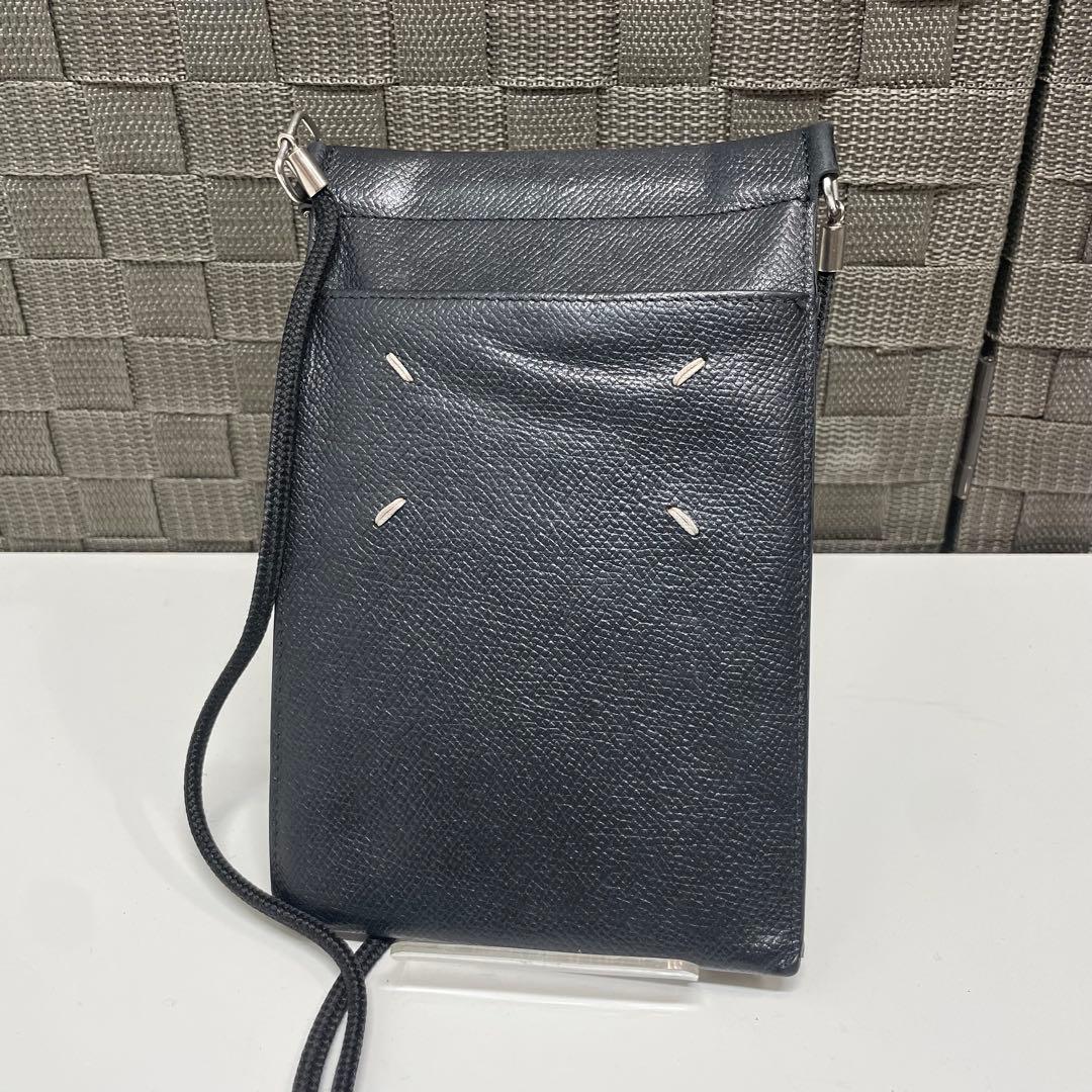 な*ず様 MAISON MARGIELA スマホショルダーバッグ サコッシュ　黒