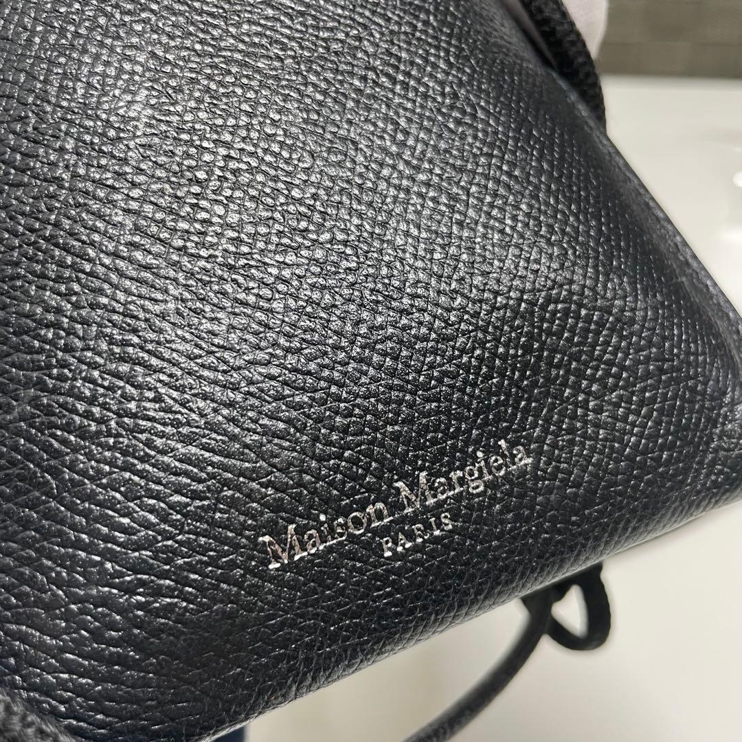 な*ず様 MAISON MARGIELA スマホショルダーバッグ サコッシュ　黒