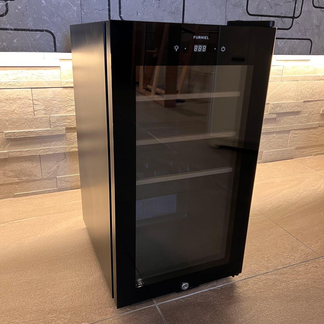 FURNIEL さくら製作所 12本収納ワインセラー SAB-50G-PB