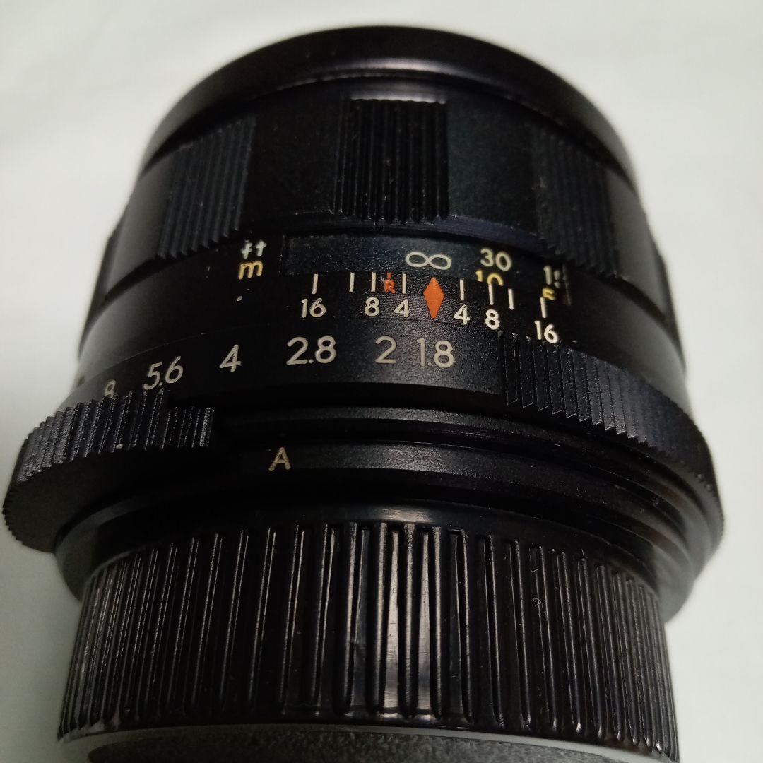 実写済　希少 前期型 スーパー タクマー 1:1.8/55 完動美品