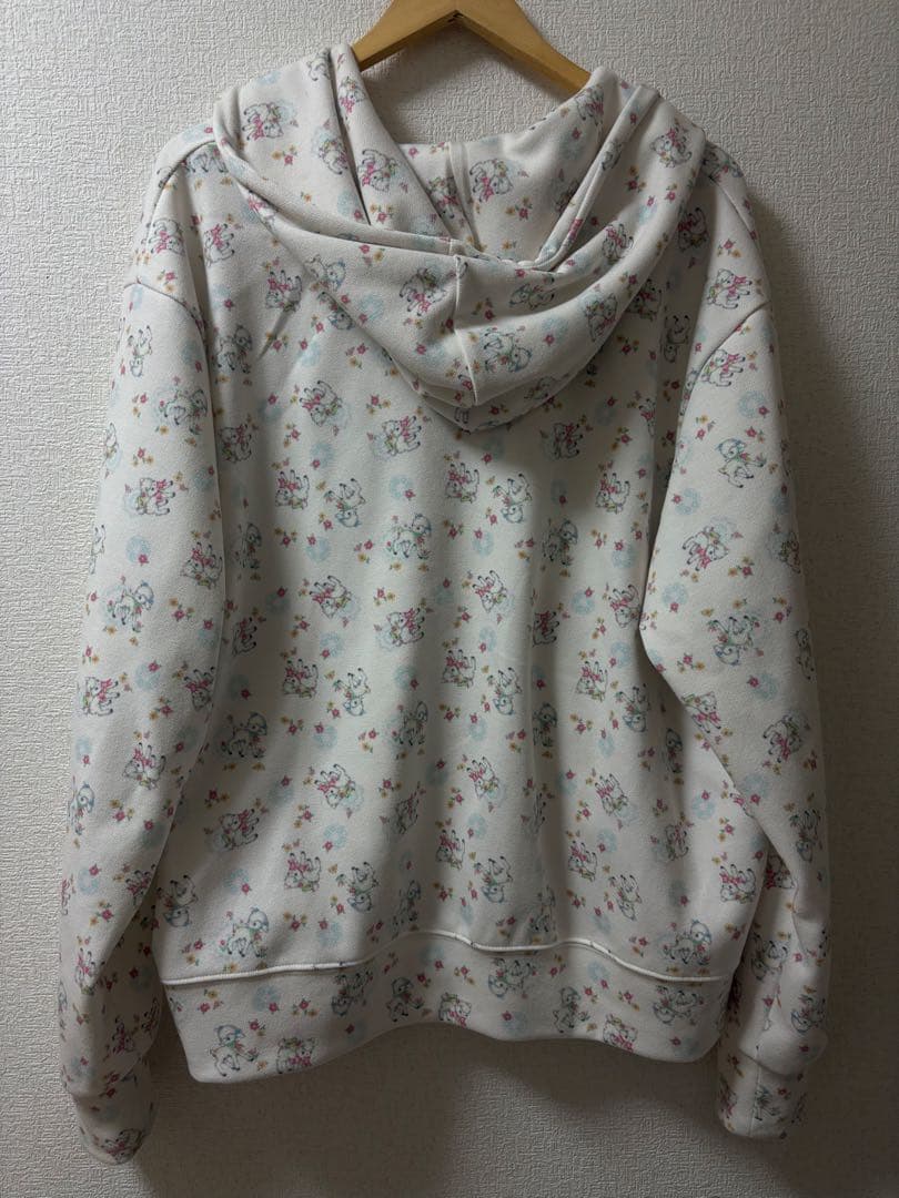 Mabling プリント フード付きパーカー