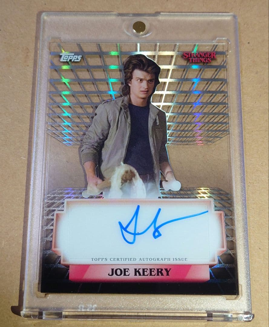 ストレンジャーシングス スティーブ auto サインStrangerthings