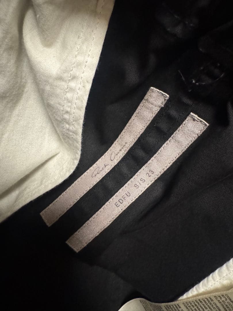 Rick Owens BASKET SWINGERS ショーツ ブラック 46