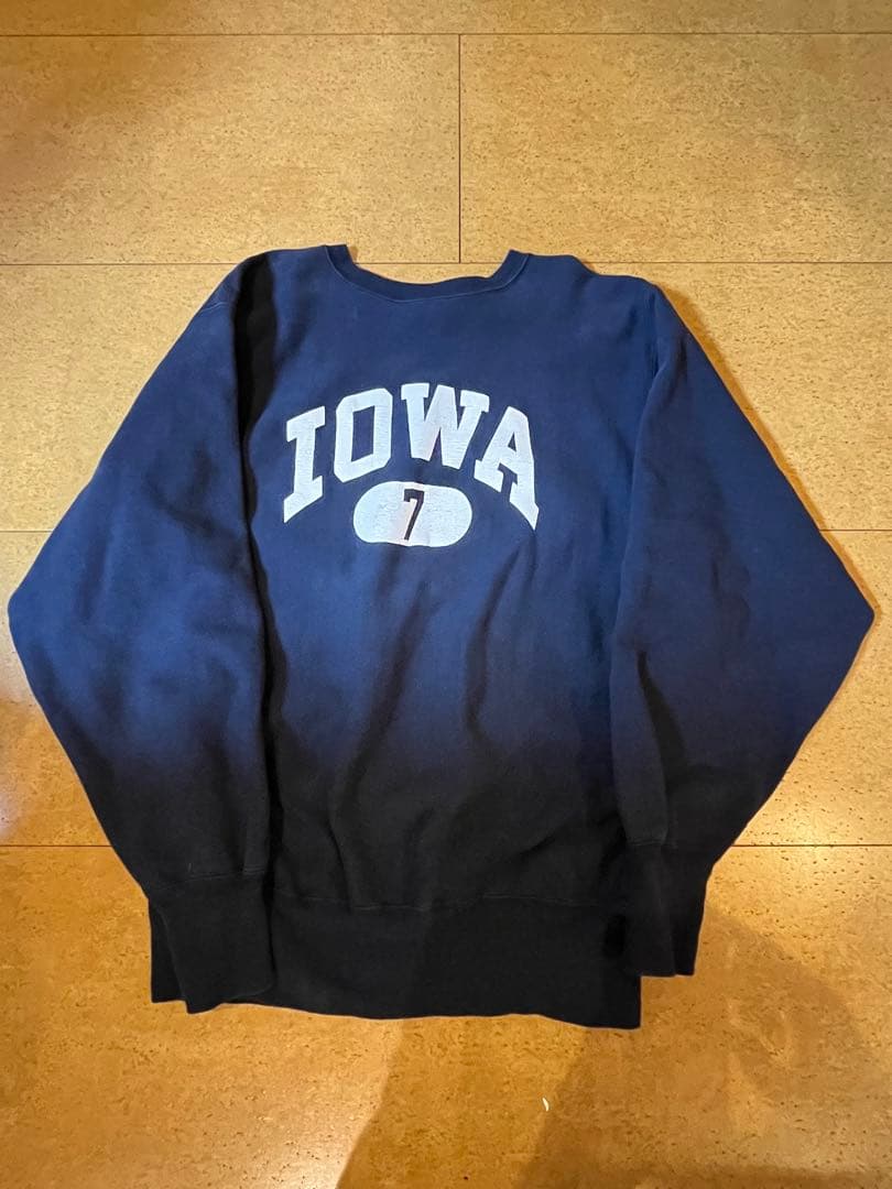 Champion Iowa 7 スウェット XL