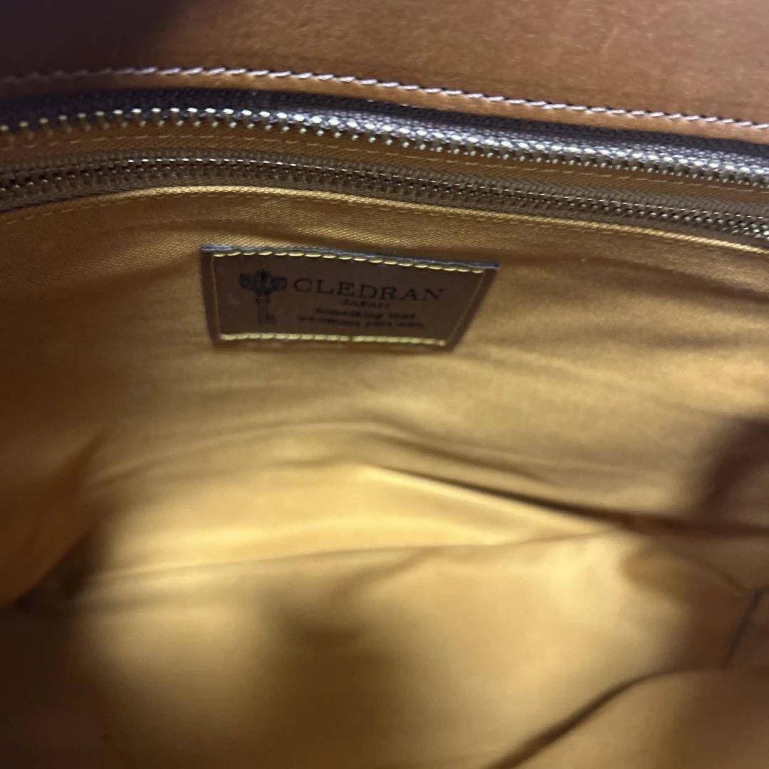 【極美品】クレドラン マルシェリュック ブラウン　レザー