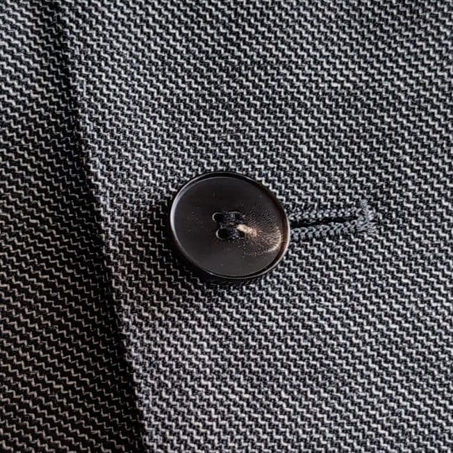 美品 スーツカンパニー REDA ホップサック スーツ スリーピース チャコール