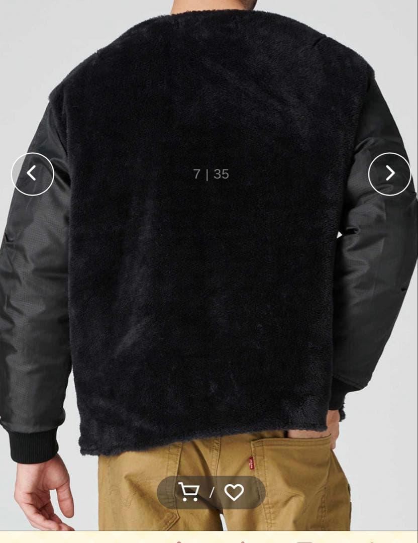 新品バックナンバーマルチウェイモッズコートインナー付き黒M定価15,800