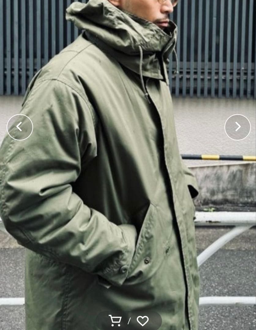 新品バックナンバーマルチウェイモッズコートインナー付き黒M定価15,800