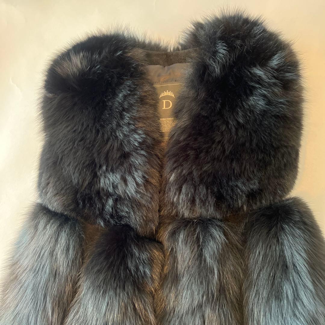 10日で終了！ソブ★ダブスタ　ブルーフォックス　黒色ベストジレ16万円の半額以下