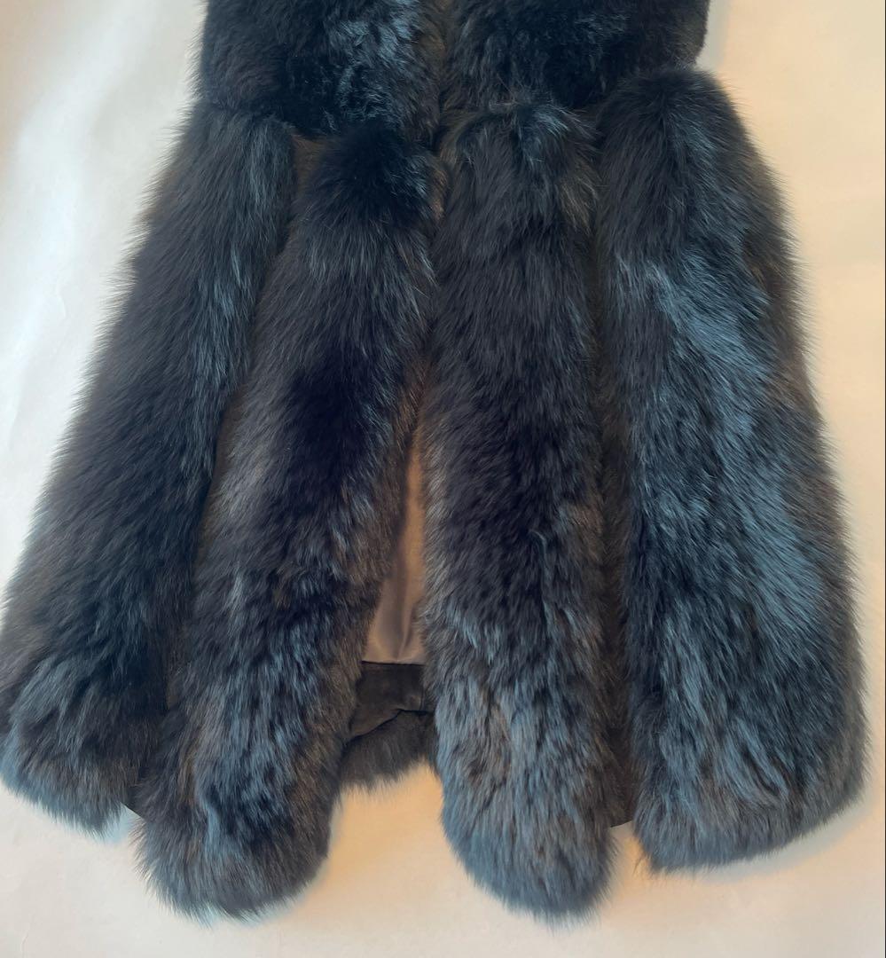 10日で終了！ソブ★ダブスタ　ブルーフォックス　黒色ベストジレ16万円の半額以下